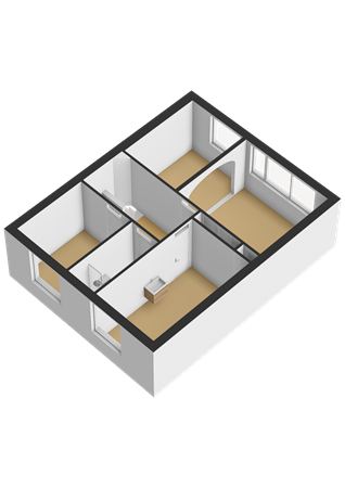 Floorplan - Westerzate 9, 3752 GA Bunschoten-Spakenburg